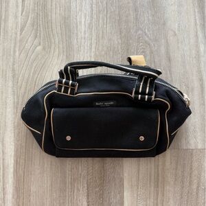 Kate Spade Black and Tan Satchel